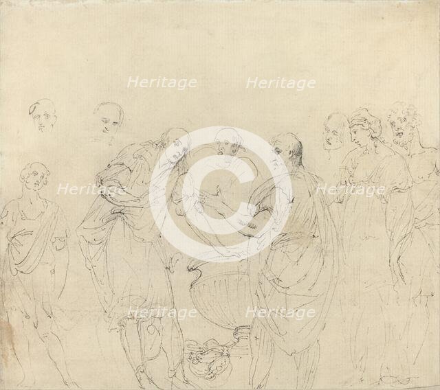 Mucius Scaevola [recto]. Creator: John Hamilton Mortimer.