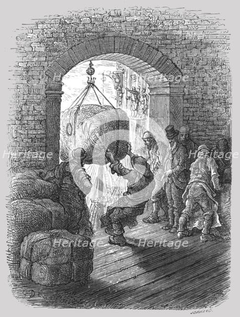 'Porters at Work', 1872.  Creator: Gustave Doré.