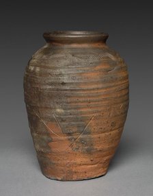 Storage Jar: Bizen Ware, late 1400s-early 1500s. Creator: Unknown.