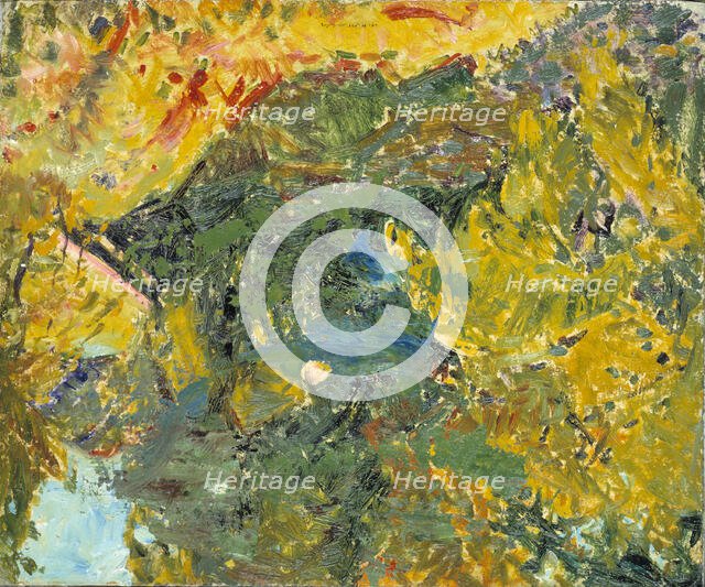 Landscape, ca. 1925. Creator: Alfred Henry Maurer.