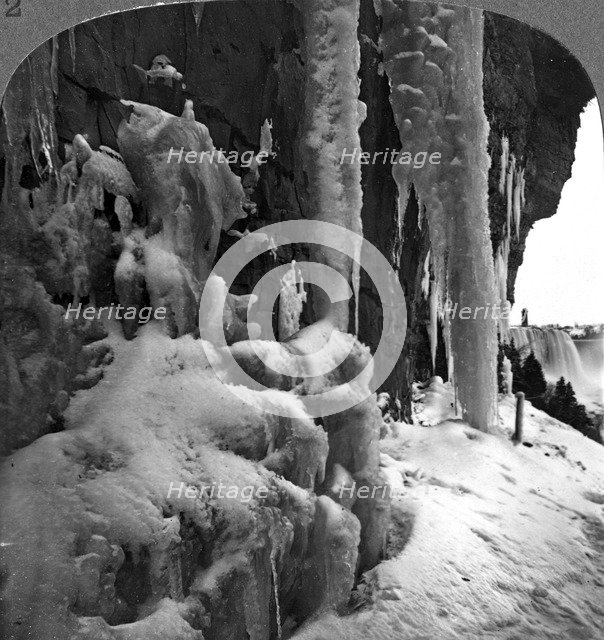 Niagara Falls, New York, USA.Artist: Realistic Travels Publishers