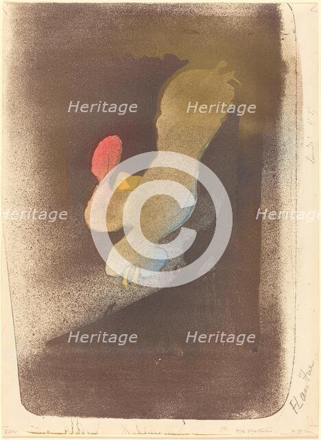 Miss Loïe Fuller, 1893. Creator: Henri de Toulouse-Lautrec.