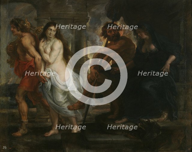 Orpheus and Eurydice, 1636-1638. Artist: Rubens, Pieter Paul (1577-1640)