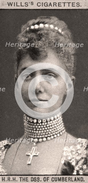 H.R.H, The DSS. Of Cumberland, 1908.Artist: WD & HO Wills