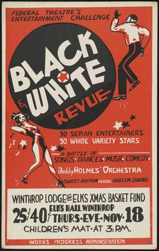 Black and White Revue, [193-]. Creator: Unknown.