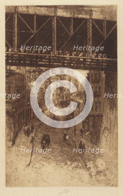 Cherry Street, N.Y., 1904. Creator: Charles Frederick William Mielatz.