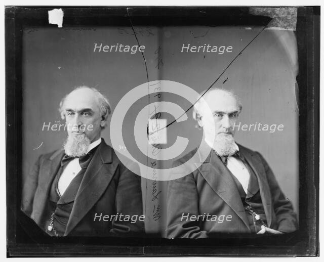 William Lawrence of Ohio, US Army, between 1865 and 1880. Creator: Unknown.