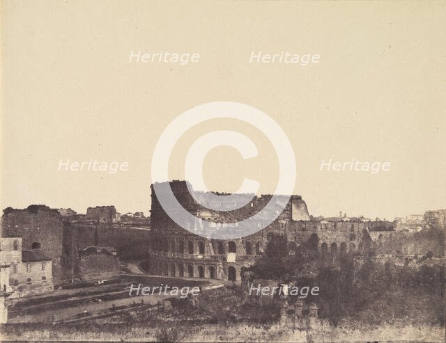 Colosseum, Rome, 1850s. Creator: Unknown.