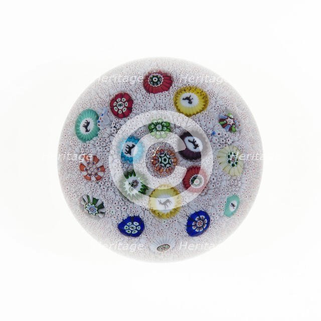 Paperweight, Lunéville, 19th century. Creator: Baccarat Glasshouse.