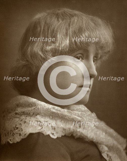 Mary Eastlake, British actress, 1883. Artist: St James's Photographic Co