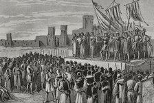 Proclamation of Ferdinand I of Aragon in Caspe, 1890.  Creator: Unknown.