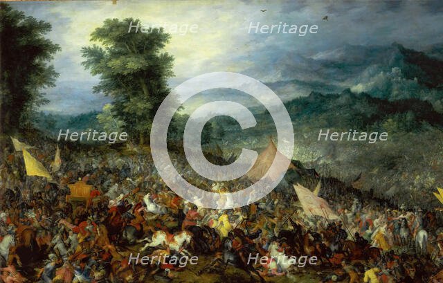 The Battle of Issus, 1602. Creator: Brueghel, Jan, the Elder (1568-1625).