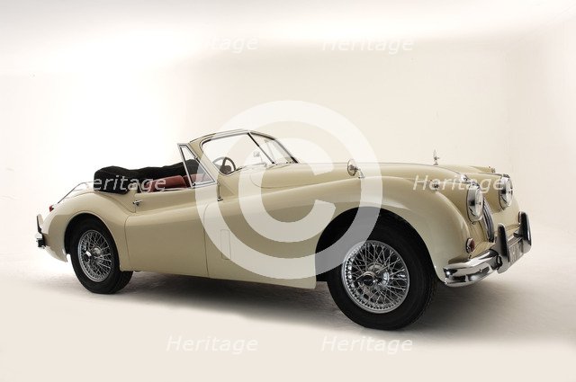 1955 Jaguar XK140 Artist: Unknown.