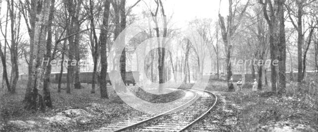 ''La Capitulation Allemande; A Rethondes; le décor de la capitulation allemande, en foret..., 1918. Creator: Unknown.