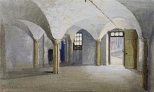 Interior view of Queen's Bench Prison, Borough High Street, Southwark, London, 1879. Artist: John Crowther