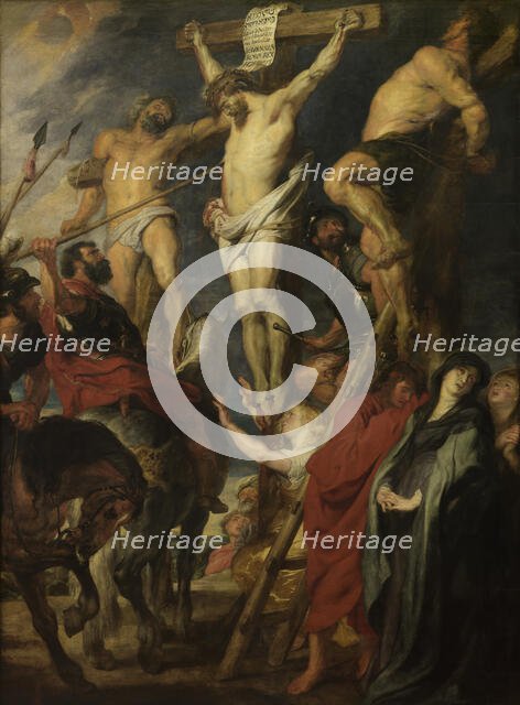 Christ on the Cross, 'Le coup de lance', 1620. Creator: Anthony van Dyck.