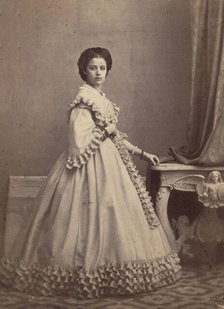 Fräulein Maffei, 1860s. Creator: Unknown.