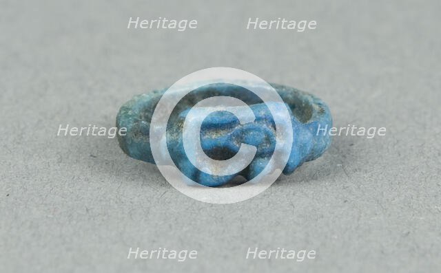 Eye of Horus (Wedjat) Finger Ring, Egypt, New Kingdom, late Dynasty 18 (about 1325 BCE). Creator: Unknown.