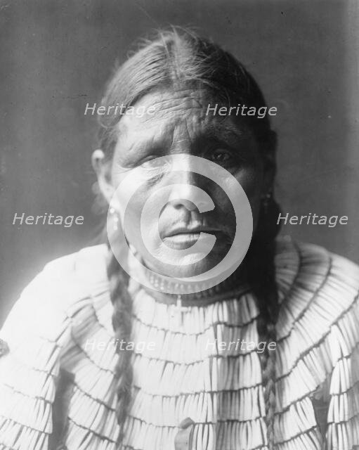 Day Woman, c1907. Creator: Edward Sheriff Curtis.