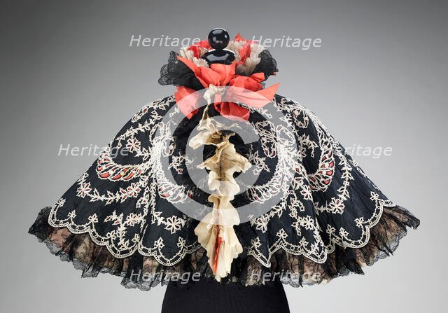 Evening cape, American, 1894. Creator: Unknown.