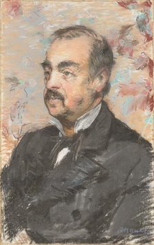 Portrait of Julien de la Rochenoire, 1882. Creator: Edouard Manet.