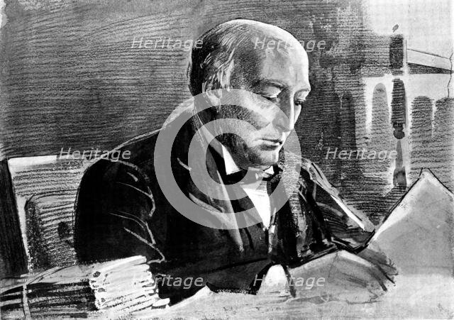 Mr. William Court Gully, Q.C., M.P., a candidate for the Speakership, 1895. Creator: George Meisenbach.