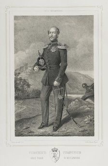 Frederick Francis II, (1823-1883), Grand Duke of Mecklenburg-Schwerin (1842-1883), 1852. Creator: Julio Donón.