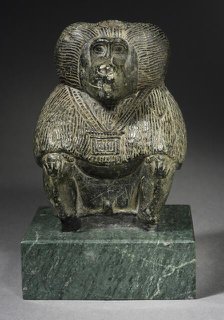 Seated Baboon, New Kingdom (1550-1070 B.C.). Creator: Unknown.