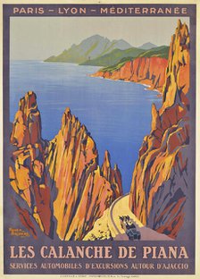 Les calanche de Piana, 1923. Creator: Broders, Roger (1883-1953).