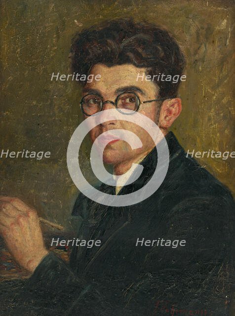 Self-Portrait, around 1950. Creator: Frantisek Fahrmann.