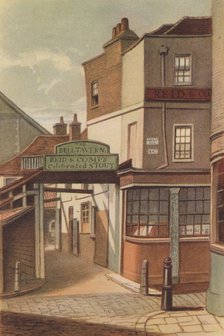Bell Tavern, Addle Hill, London, 1868. Artist: JT Wilson.