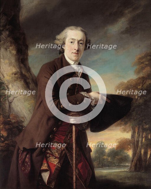 Portrait of Charles Colmore, Esq., c.1764. Creator: Francis Cotes.