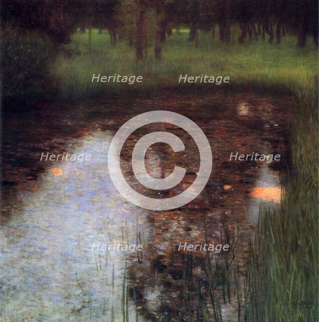 The Swamp, 1900. Creator: Klimt; Gustav (1862-1918).