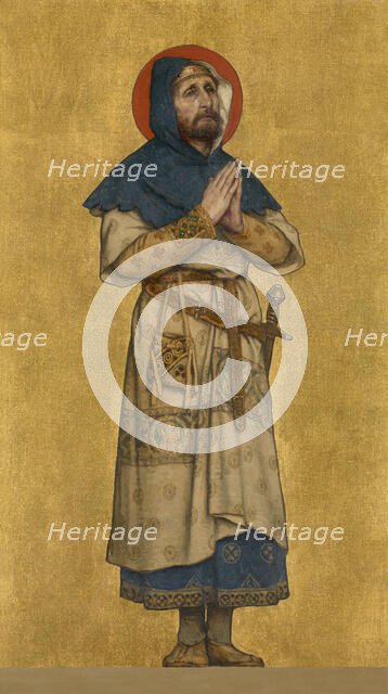 Charles I, Count of Flanders, 1889. Creator: Albrecht De Vriendt.