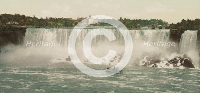 Niagara, the American Falls, ca 1900. Creator: Unknown.
