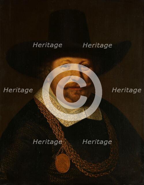 Portrait of Joos van Trappen, called Banckert, Vice-Admiral of Zeeland, c.1640. Creator: Anon.