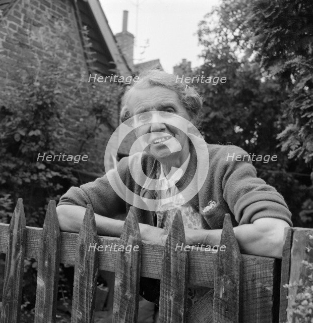 Portrait of a lady on a Norfolk farm, 1656. Artist: John Gay