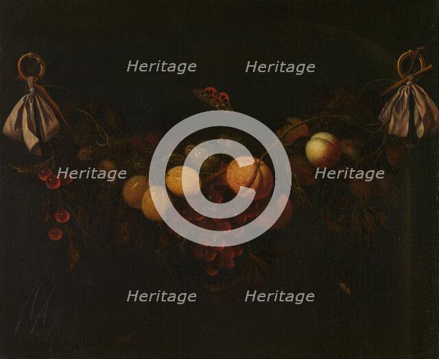 Festoon of Fruits, c.1653-c.1658. Creator: Johannes Borman.