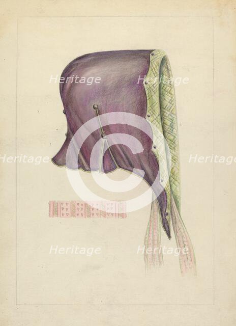 Bonnet, c. 1937. Creator: Fanchon Larzelere.