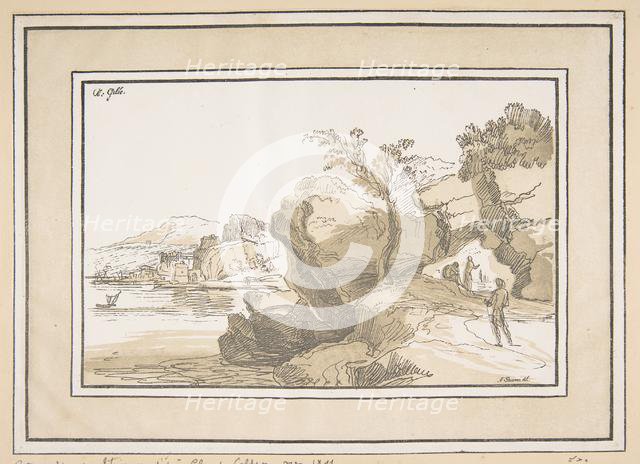 Landscape, ca. 1811. Creator: Johann Nepomuk Strixner.