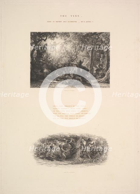 The Vine, or Plumpy Bacchus, 1880. Creator: Samuel Palmer.