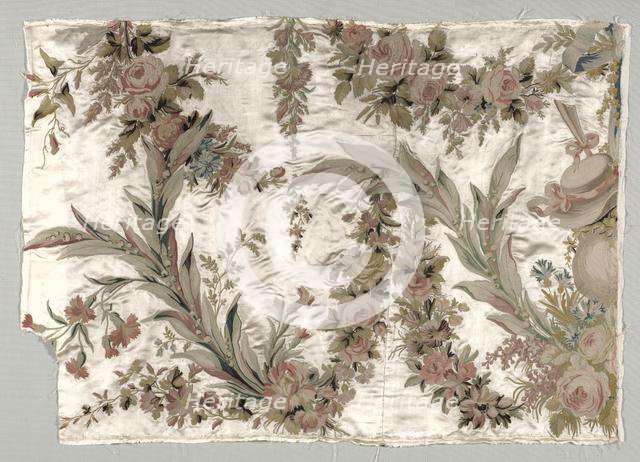 Coverlet Fragment, c. 1760-1770. Creator: Philippe de Lasalle (French, 1723-1805).