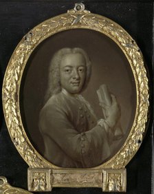 Portrait of Bernardus de Bosch I, Poet and Art Patron in Amsterdam, 1743. Creator: Jan Maurits Quinkhard.