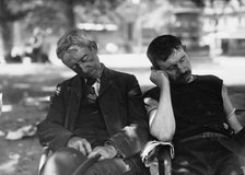 In the park on hot day--"played out", between c1910 and c1915. Creator: Bain News Service.