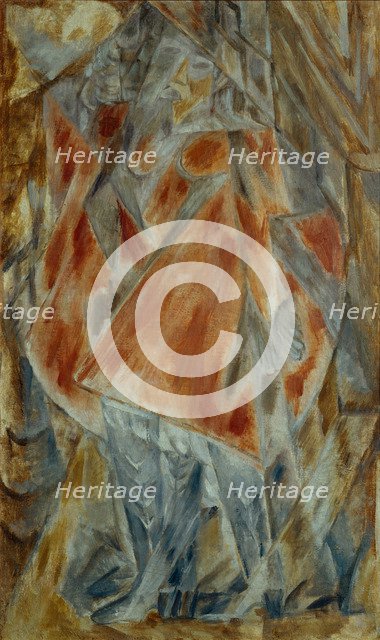 Tanners at the Kura River, 1912. Artist: Le Dantyu, Mikhail Vasilyevich (1891-1917)