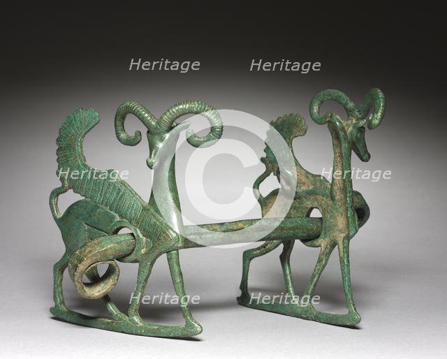 Winged Ibex Horse Bit , 800-600 BC. Creator: Unknown.