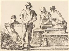 Tilemakers, 1803. Creator: Thomas Barker.