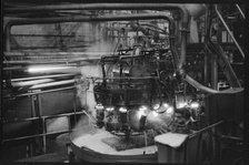 Automatic glass blowing machine, Wear Flint Glass Works, Alfred Street, Millfield, Sunderland, 1961. Creator: Eileen Deste.
