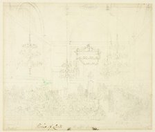 Study for House of Lords, from Microcosm of London, c. 1809. Creator: Augustus Charles Pugin.