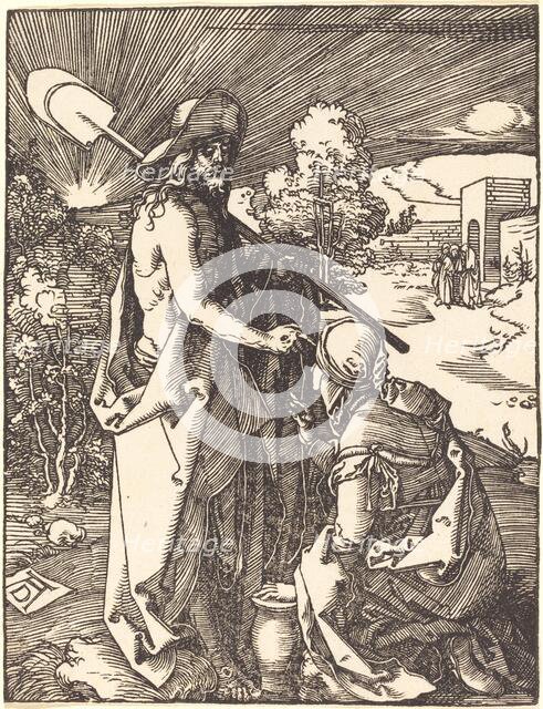 Noli Me Tangere, probably c. 1509/1510. Creator: Albrecht Durer.